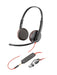 EAN 0197498433080 - HP Poly Blackwire 3225 Stereo USB-C Headset +3.5mm Plug +USB-C/A Adapter (Bulk) Alámbrico Diadema Oficina imagen 3