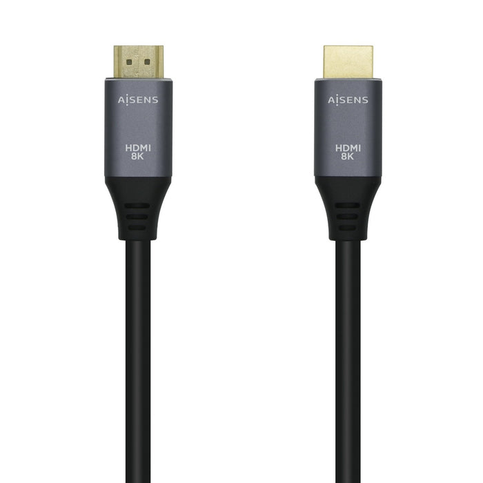 EAN 8436574704648 - AISENS A150-0428 cable HDMI 2 m HDMI tipo A (Estándar) Negro, Gris imagen 1