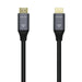 EAN 8436574704655 - AISENS A150-0429 cable HDMI 3 m HDMI tipo A (Estándar) Negro, Gris imagen 1