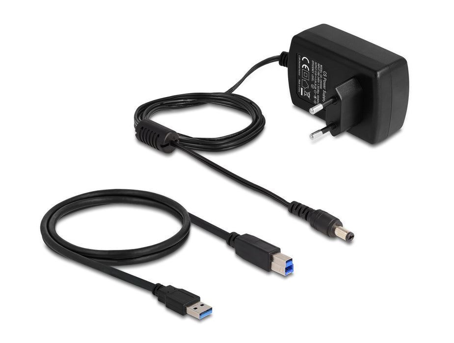EAN 4043619641871 - DeLOCK 64187 caja para disco duro externo Carcasa de disco duro/SSD Negro 2.5/3.5" imagen 4