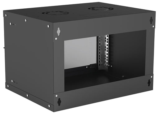 EAN 0766623714143 - Intellinet 714143 armario rack 6U Bastidor de pared Negro imagen 2