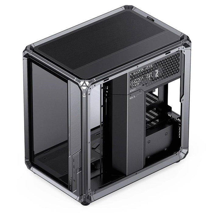 Caja Atx Jonsbo X400 Pro Cristal Templado Curvo Gris