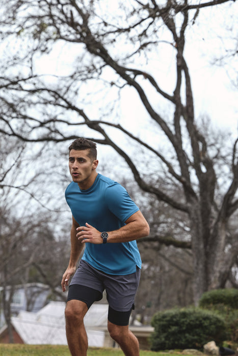 Smartwatch Amazfit Active 3 Premium Dark Azul  Hyrox-Modus