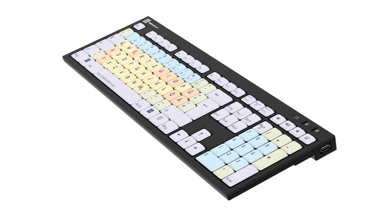 Logickeyboard Dyslexie Keyboard Nero De (Pc)