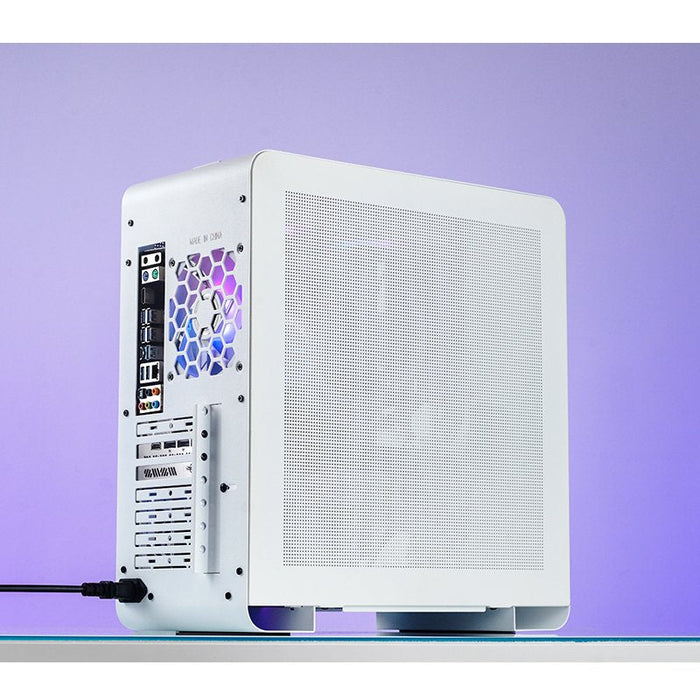 Jonsbo U4 Pro Mesh Midi-Tower - Blanco