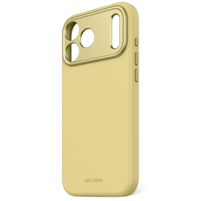 Decoded Silicone Backcover Apple Iphone 17 Pro Max Yuma Yellow Funda Para Iphone 17 Pro Max 17,5 Cm (6.9") Amarillo