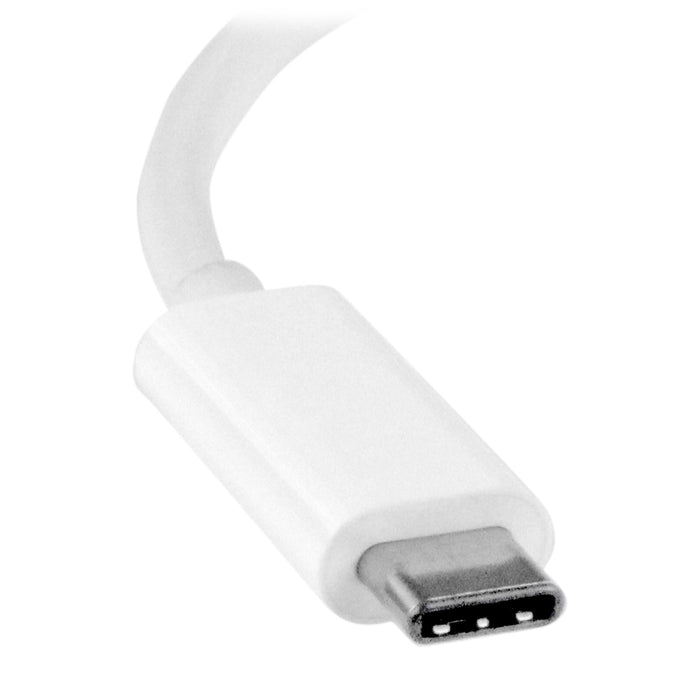 Startech.Com Adaptador Gráfico Usb-C A Dvi Conversor De Vídeo Usb 3.1 Type-C A Dvi Para Macbook Chromebook Dell Xps Blanco Adaptador De Vídeo Externo Usb-C Dvi Blanco Para P/N: Tb4cdock