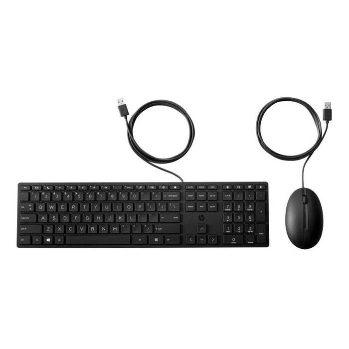320mk Wired Keyboard And Mouse - Us-Int