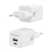 EAN 8435739901281 - AISENS ASCH-30W2P037-W cargador de dispositivo móvil Universal Corriente alterna Carga rápida Interior imagen 3