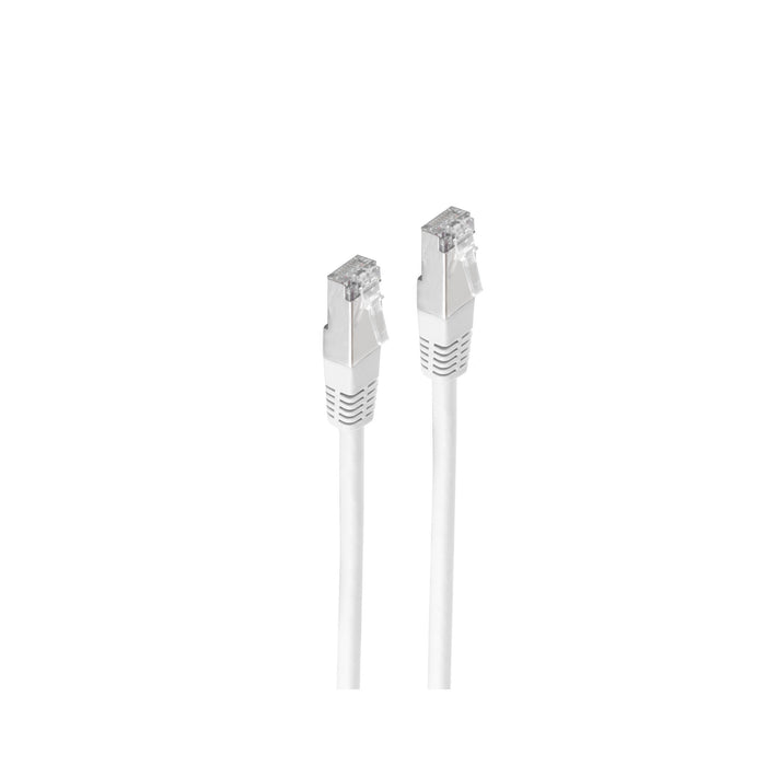 Cable De Conexión De Red Shiverpeaks. Cat6, S Ftp, Lzsh, Blanco 1m
