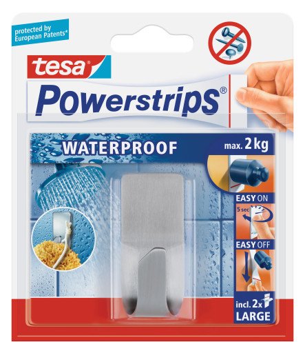 EAN 4042448175243 - TESA 59707-00000 gancho para almacenamiento Acero inoxidable 1 pieza(s) imagen 2