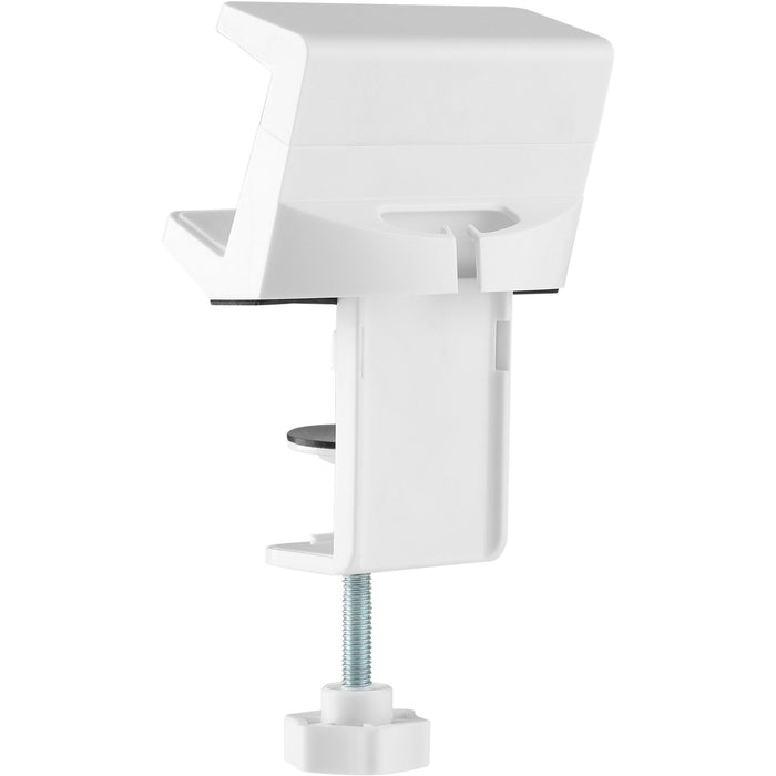 Abrazadera De Mesa Inline Para Regleta De Enchufes, Blanca