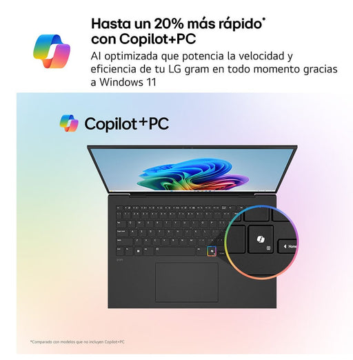 EAN 8806096454886 - LG Gram 16Z90TL-G.AU88B ordenador portatil Intel Core Ultra 7 258V Portátil 40,6 cm (16") WQXGA 32 GB LPD imagen 2