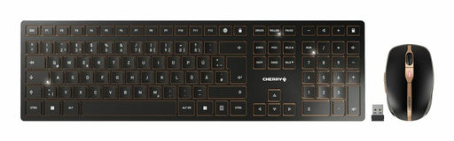 EAN 4025112108266 - CHERRY JD-9100IT-2 teclado Ratón incluido Hogar / Oficina RF Wireless + Bluetooth QWERTY Italiano Negro,  imagen 1