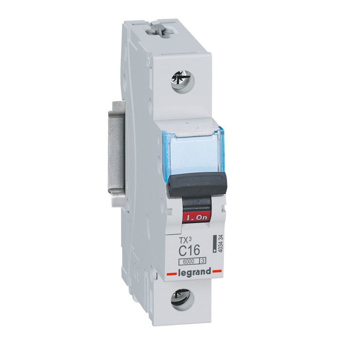 Legrand 403434 Tx3 Ls-Schalter C 16a 1-Polig 6ka 230 400vac 1te