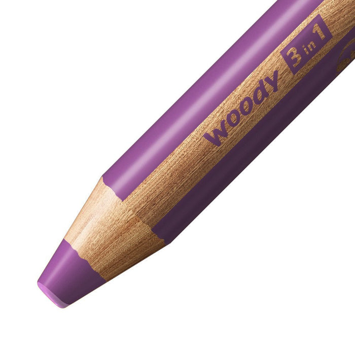EAN 4006381115483 - STABILO woody 3 in 1 Púrpura 1 pieza(s) imagen 2