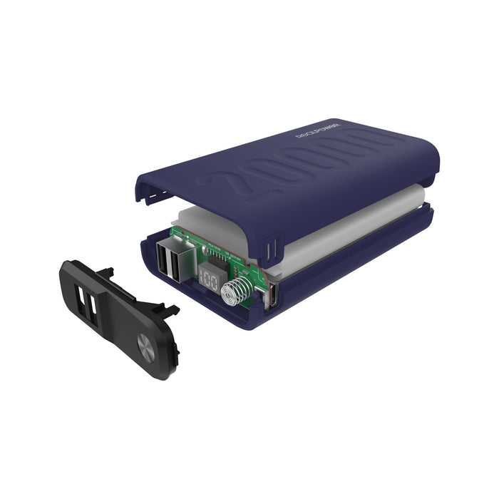 EAN 4040895008251 - RealPower 333647 batería externa 20000 mAh Marina imagen 5