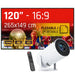 EAN 2521052419063 - iggual IGG318973+IGG318126 videoproyector 120 lúmenes ANSI 720p (1280x720) Blanco imagen 2