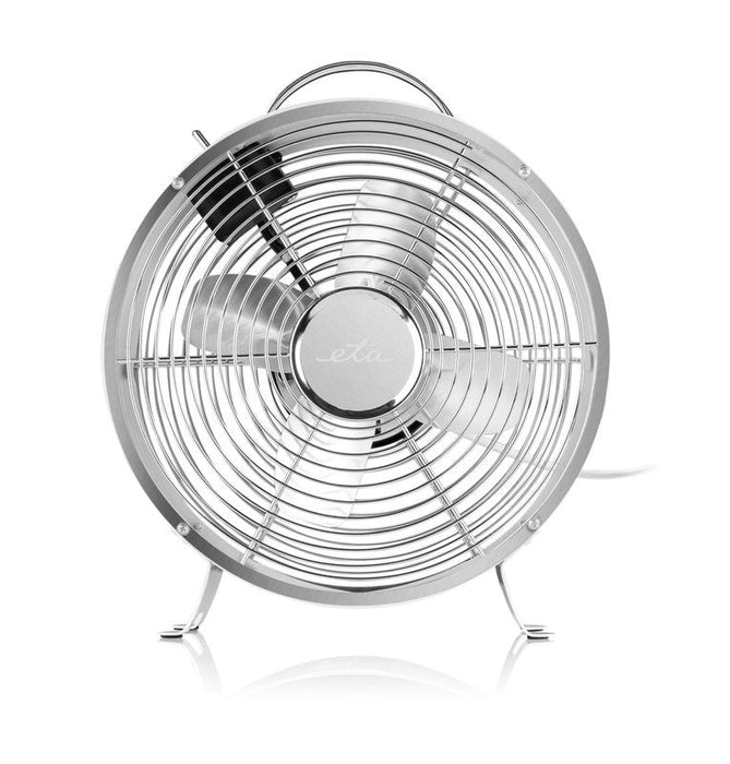 Ventilador De Sobremesa Eta 0608 90000 Blanco, Metal, 49 Db