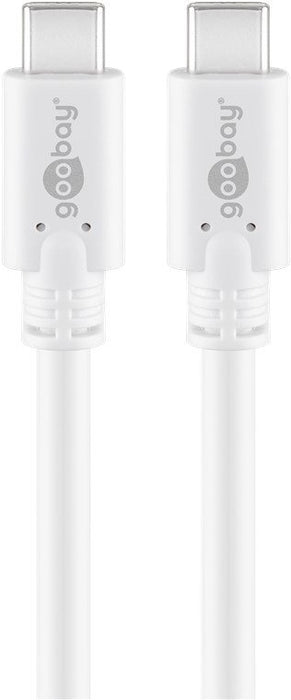 EAN 4040849671937 - Goobay 67193 cable USB USB 3.2 Gen 1 (3.1 Gen 1) 0,5 m USB C Blanco imagen 1