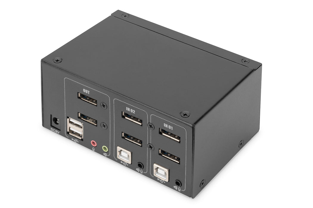EAN 4016032478133 - Digitus DS-12862 interruptor KVM Negro imagen 2