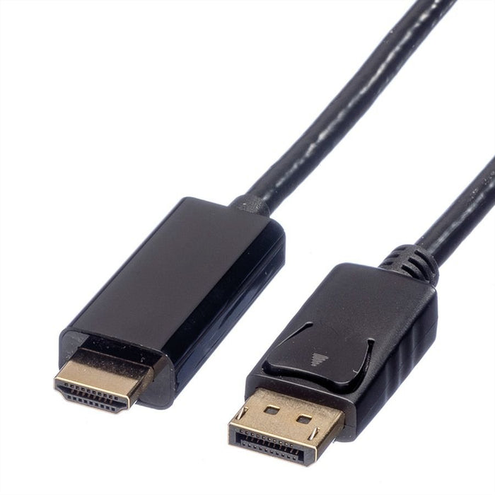 EAN 7611990145188 - ROLINE 11.04.5785 adaptador de cable de vídeo 1 m DisplayPort Negro imagen 1