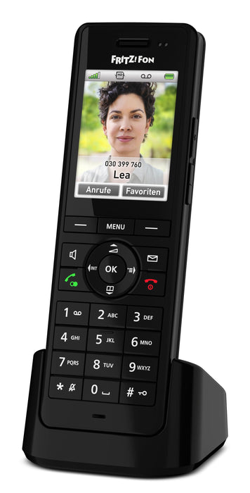 EAN 4023125029660 - Fon FRITZ! X6 Teléfono DECT Identificador de llamadas Negro imagen 1