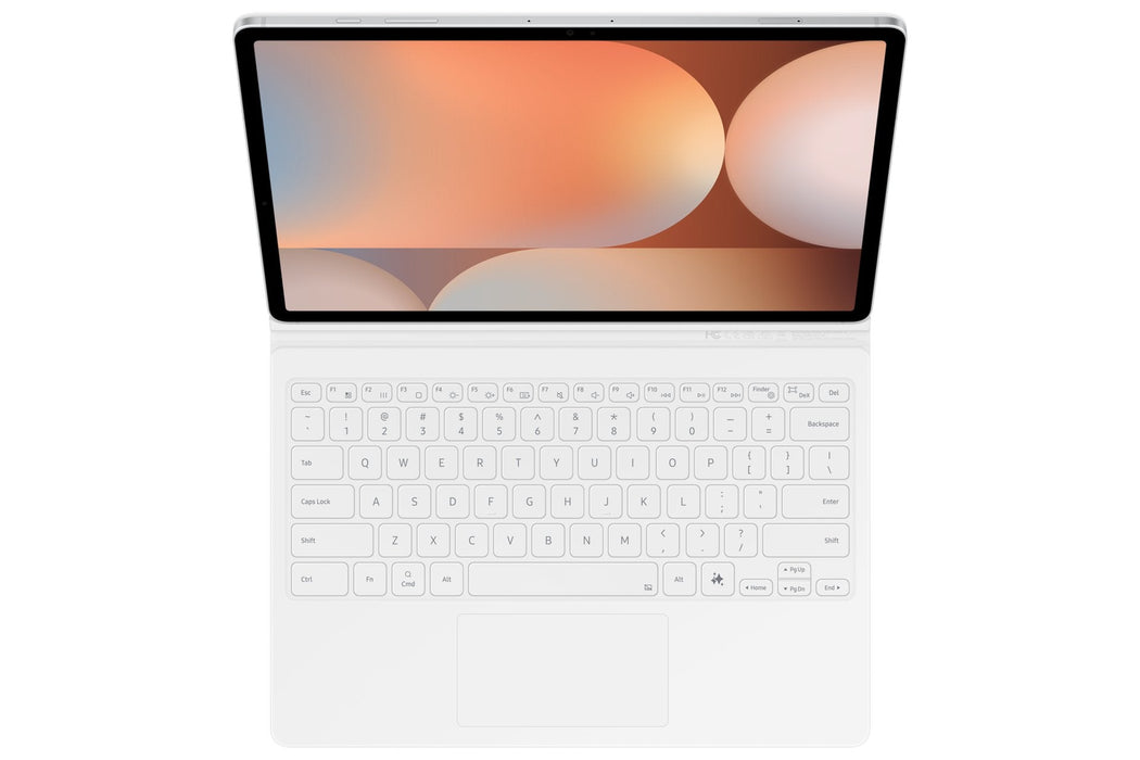 Samsung Book Cover Keyboard Do Galaxy Tab S10+  S9+  S9 Fe+  Biale