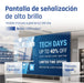 EAN 8435364320068 - iggual IGG320068 pantalla de señalización Pantalla plana para señalización digital 165,1 cm (65") LED Wif imagen 3