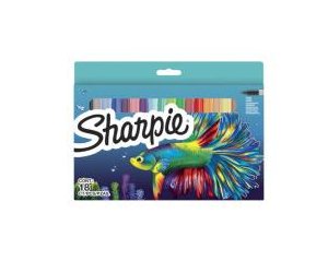 EAN 3026982012302 - Sharpie 2201230 marcador permanente Punta fina 18 pieza(s) imagen 1