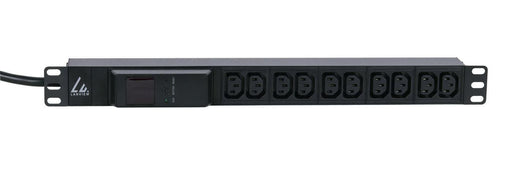 EAN 5704174320692 - Lanview LVR261877 unidad de distribución de energía (PDU) 10 salidas AC 1U Negro imagen 2