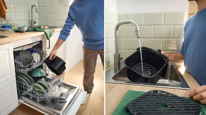 Freidora Bosch Maf462b0 Serie 4 (Negro, 2.050 Watt, Korb 6,1 Liter) Maf462b0