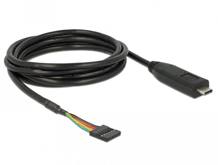 Konverter Usb Type-C 2.0 Stecker Zu Ttl 5 V Pfostenbuchse 6 Pin 2,0 M