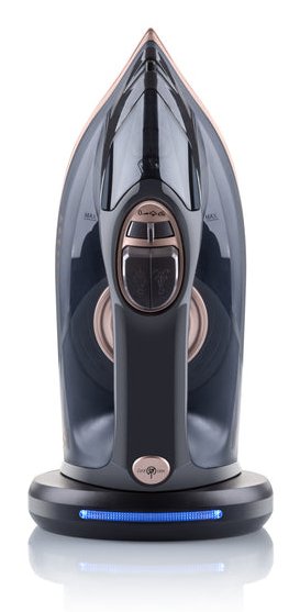 EAN 8590393324361 - Eta Kiara Plancha vapor-seco Suela de cerámica 2200 W Negro, Oro rosa imagen 5