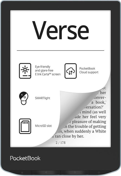 EAN 7640152097058 - PocketBook Verse lectore de e-book 8 GB Wifi Negro, Azul imagen 1
