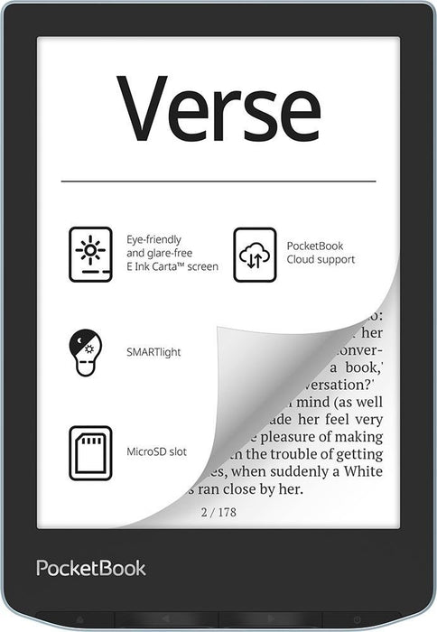EAN 4029164135362 - PocketBook Verse lectore de e-book 8 GB Wifi Azul claro imagen 4