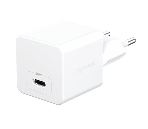 EAN 5715685027536 - PanzerGlass empower™ by ® Turbo 30W Charger Single USB-C | EU Plug | Silver White Smartphone Blanco Corri imagen 1