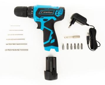 EAN 8435089037920 - smartGyro SG27-463 destornillador eléctrico y llave de impacto Negro, Azul claro imagen 13