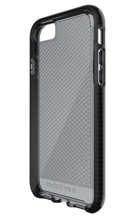 Tech21 Evocheck Case Smoke Negro For Iphone Se 7 8 - 5055517362535