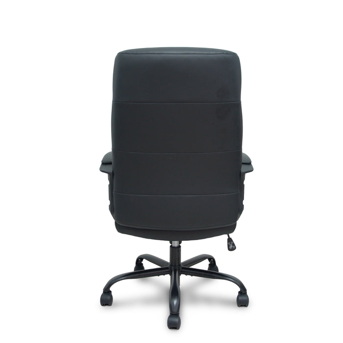 Piqueras Y Crespo Forol Sillon Opti545 Similpiel Negro Base Metalica Negra