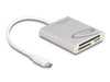 EAN 4043619910052 - DeLOCK 91005 lector de tarjeta USB 3.2 Gen 1 (3.1 Gen 1) Type-C Gris imagen 1