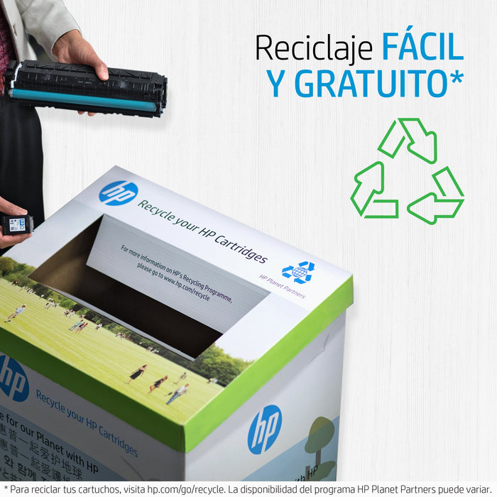 EAN 0829160412412 - HP 124A Black Original LaserJet Toner Cartridge cartucho de tóner 1 pieza(s) imagen 4