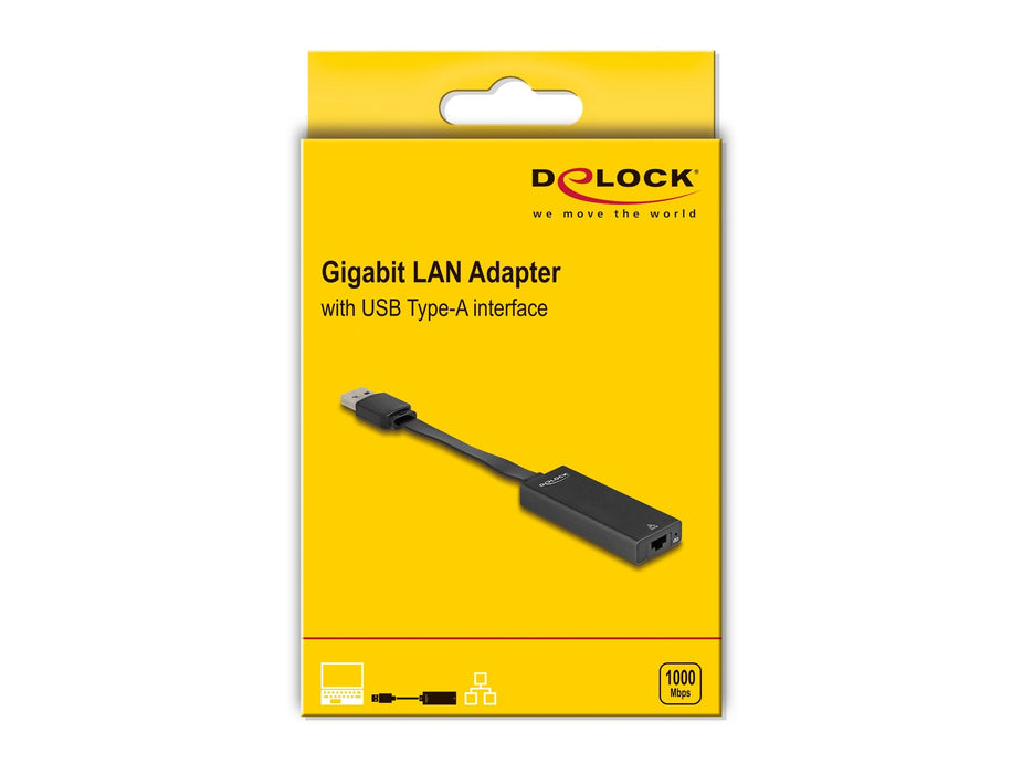 Delock 66245 Adaptador Usb Tipo-A A Lan Gigabit