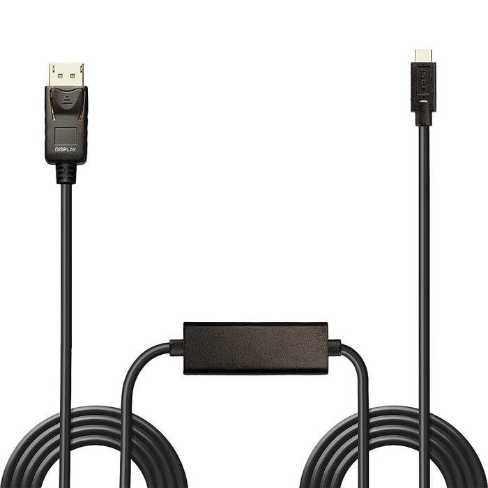 EAN 4002888433051 - Lindy 43305 adaptador de cable de vídeo 5 m USB Tipo C DisplayPort Negro imagen 2