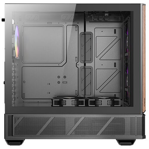Caja  Pc  Antec P30 Argb Mid-Tower Atx 2xvent 140mm + 3xvent 120mm Pwm Negra