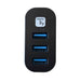 EAN 8059018361766 - Techly IUSB3-HUB3-ROTB hub de interfaz USB 3.2 Gen 1 (3.1 Gen 1) Type-A 5000 Mbit/s Negro imagen 8