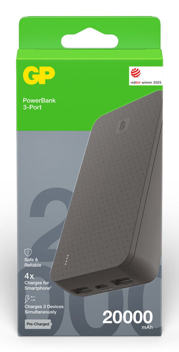 EAN 4891199230554 - GP Batteries 405212 Polímero de litio 10000 mAh Crema de color imagen 6