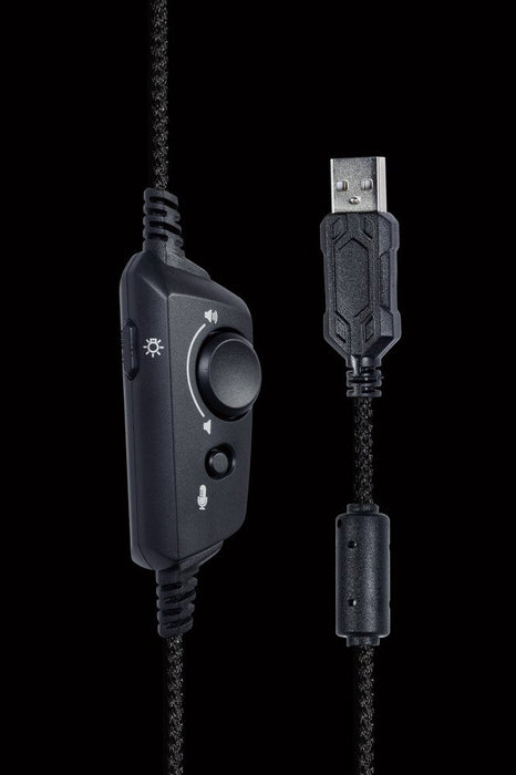 EAN 8716309120975 - Gembird GHS-SANPO-S300 auricular y casco Auriculares Alámbrico Diadema Juego USB tipo A Negro imagen 8
