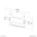 EAN 8717371442576 - Neomounts ADS20-425BL1 soporte para ordenador portátil Soporte articulado con bandeja para ordenador port imagen 9