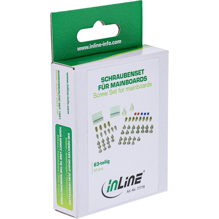 Juego De Tornillos Inline Con Puentes, Clips Adhesivos, Espaciadores, Clips Para Cables, 63 Uds.